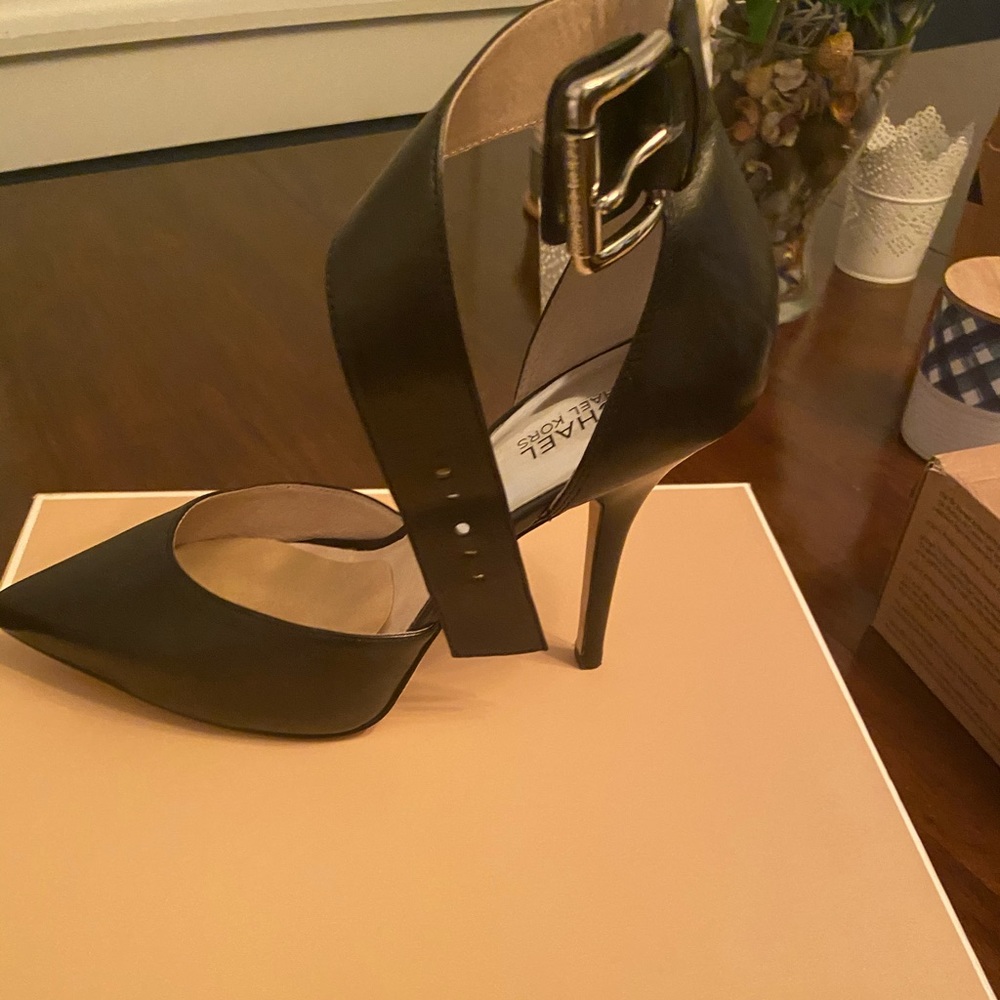 Michael Kors Brinkley ankle strap heels